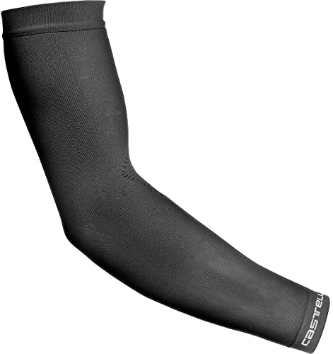 Castelli Pro Seamless 2 Arm Warmer Sleeve, Hombre, Black White, S/M