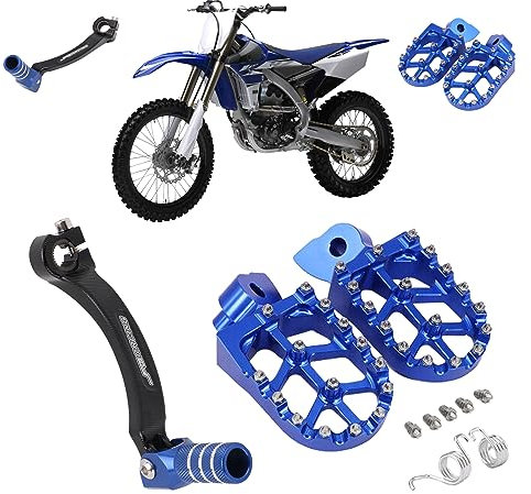 Dirt Bike Pedane + Leva cambio pieghevole Set combinato per YZ250F YZ450F YZ250FX YZ450FX WR450F Motocross