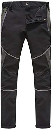 OBiQuzz Trekkinghose Herren Lang Wasserdicht Winddicht Wanderhosen Ski Hosen Softshellhose Outdoorhose mit Taschen Klassisch Wanderhose Regular Fit Snowboardhose für Skifahren Laufen Wandern