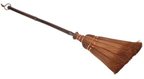 Anneome Escoba De Hecha Mano Juguete Educativo para Quitar El Polvo Escoba Doméstica De Limpieza para Uso Interior y Exterior