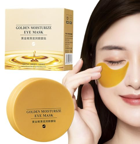 Maschea sotto gli occhi, sotto le toppe gel per gli occhi - 60x patch idratante per gli occhi - Ringiovaning Pad pad, da addio al nubilato per uomini e donne