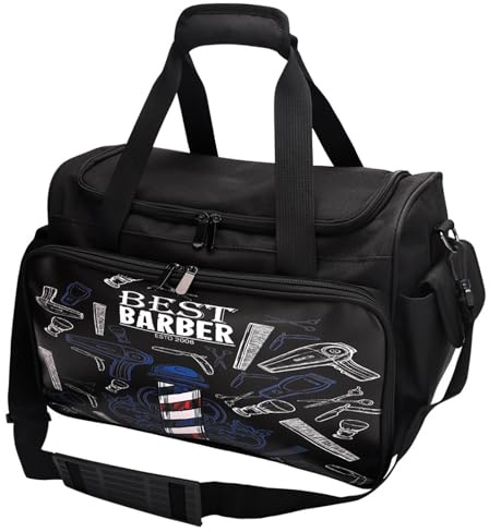 Borsa per strumenti per il trucco Kit di strumenti per, Borsa per il trasporto di parrucchieri - da Borse per cosmetici portatili,Barber Toolkit Salon Spalla Organizzatore per Forbici Tagliacap