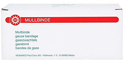 NOBA Mullbinde Baumwolle 4 m, Größen:6 cm