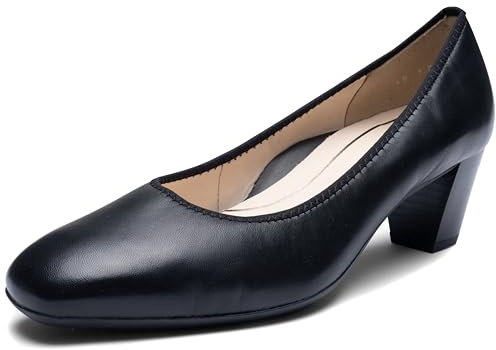 ARA Damen Verona Pumps, Schwarz Schwarz 01, 38.5 EU