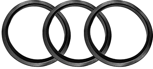 Hinata 3 Pcs Bath Plug Seal, O-Rings Seal Rubber, 39mm/1.5in Ring Sealing Pop Up Basin Sink Waste, Fitting for Sink for Metal Basin Plugs