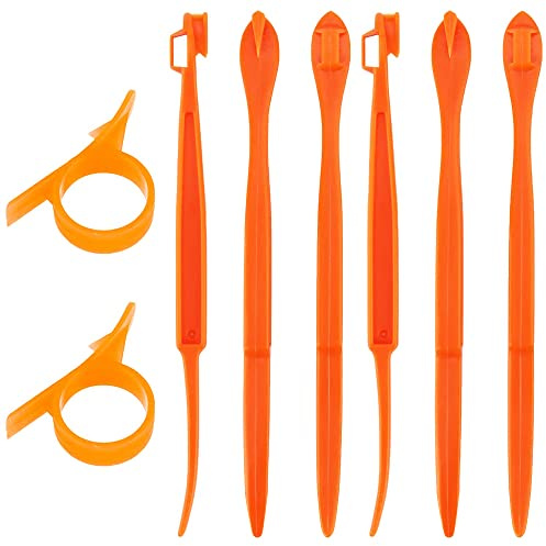 VOANZO Lot de 8 éplucheurs d'orange pour éplucher facilement les oranges