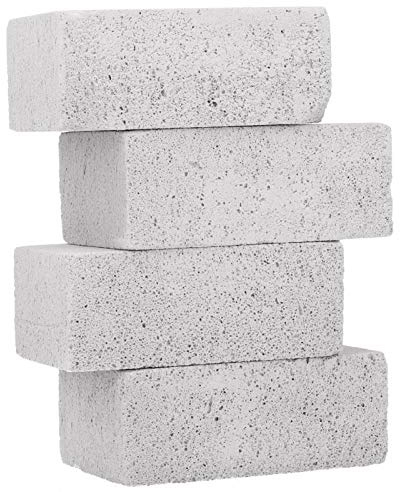 KIMISS Rengöringsblock Rengöringsblock Glaspulverpaket med 4 Grill Rengöringstegelblock Fläckar Fettrengöringsmedel Sten Kökstillbehör