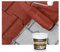 Isolbau Bodenfarbe - 1,5 kg-Boden- und Betonfarbe für Keller. Garage. Werkstatt - Wasserfeste Bodenbeschichtung für Innen & Außen - Rustikalrot (RAL)
