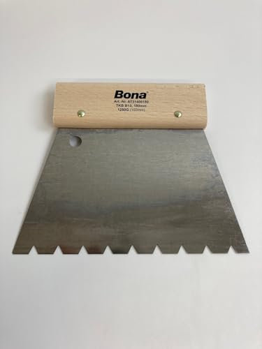 Bona Paletas para suelos de madera, aplicación adhesiva (180 x 150 mm, 1250 g, grueso (B13))