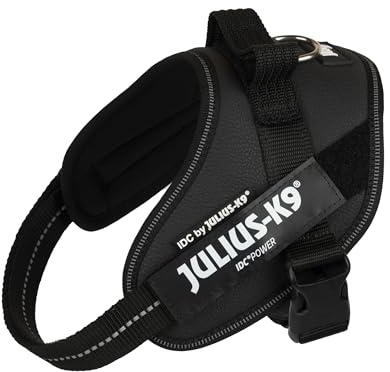Harnais IDC Power, Taille: Mini/S, Noir - Simili Cuir