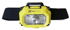 KSE-LIGHTS LED-hjälmlampa inklusive pannband, EX-skydd ATEX 1G – zon 0 – KS-7090