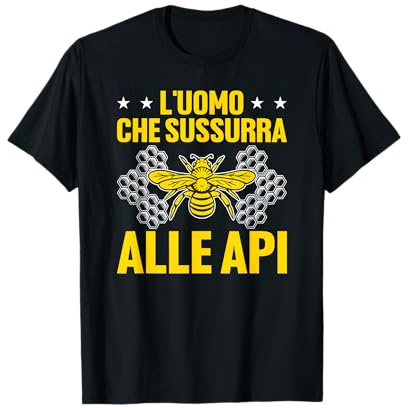 Apicoltura Apiario L'uomo Che Sussurra Alle Api Apicoltore Maglietta