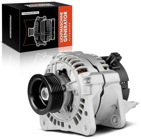 Frankberg Alternador con Polea de Rueda Libre Compatible con Transporter IV Bus 70B 70C 70J 70K 7DB 7DC 7DJ 7DK 2.5L Transporter IV Bus 70B 70C 70J 70K 7DB 7DC 7DJ 7DK 2.4L LT 28-35 II 0123320040