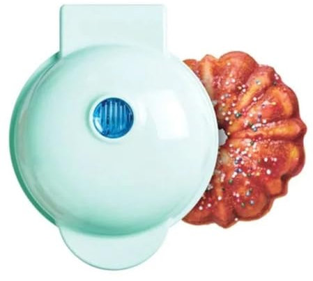 Sarngk Min Make Waffle - Máquina para hacer tartas de calabaza, para niños, minimáquina para hornear, enchufe europeo