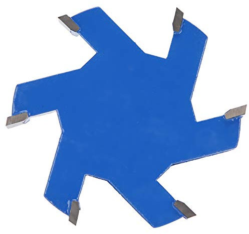 Fraise à Rainurer à Tige Droite en Acier Robuste, Anti-jeu, avec Conception de Type T pour le Travail du Bois