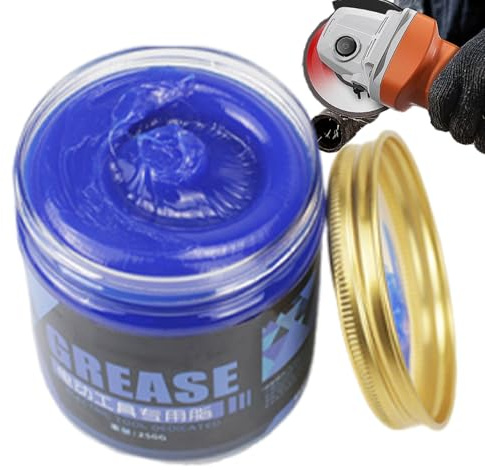 Grasa Blanca De Litio - Grasa De Larga Duración | Grása De Los Alimentos Lubricante | Grása Industrial Para Cojinetes Rodamientos Brocas Engranajes (250g)