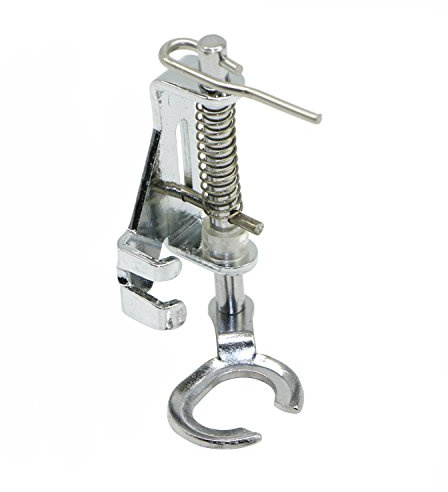 Metal Open Toe Free-Motion Darning Sewing Machine Presser Foot - Fits All Low Shank Singer, Brother, Babylock, Euro-Pro, Janome, Kenmore, Juki, New Home, Elna and More