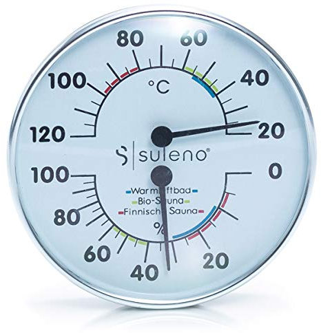 SULENO Sauna Klimamesser 2in1 Thermometer Hygrometer Klimastation