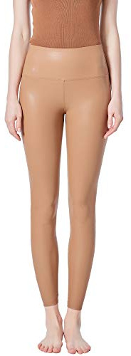 Pantalon Skinny bi-élastique en Similicuir pour Femme avec surpiqûres extérieures en T (cod. 9837)