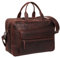 Marc Peter® Houston XXL Aktentasche Leder Laptoptasche 15,6 Zoll bis 17 Zoll | Sehr Große Hunter Bräune Umhängetasche Arbeitstasche Bürotasche Businesstasche Echtleder für Damen und Herren