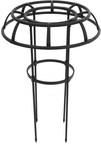 MAGICLULU Enrejado Metálico para Plantas Trepadoras de Interior, Soporte para Plantas Estructura Estable, Resistente a Deformaciones, Diseño Plegable y Fácil Montaje, Adecuado para Jardín