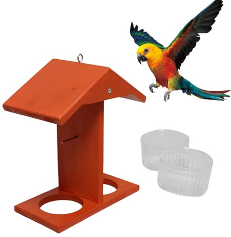 Genérico para Pájaros Al Aire Libre – Colgante para Jardín, Estaciones para Mascotas En Balcones Y Villas, Soporte Decorativo para Semillas | Diseño Resistente A La Intemperie para Disfrutar