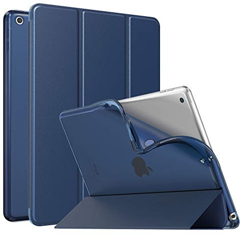 MoKo Smart Case for iPad 9th/8th/7th Gen 2021/2020/2019, Navy Blue
