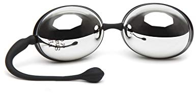 Fifty Shades of Grey Inner Goddess Liebeskugeln in Silber für Beckenbodentraining und Stimulation 67 g