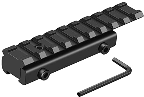ACEXIER Utmärkt kvalitet Dovetail Weaver Picatinny Rail Adapter 11 mm till 20 mm taktiskt omfång förlängning monteringsadapter för jakt