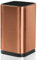 ABCDEF Rose Gold Stainless Steel Kitchen Utensil Holder - Large Countertop Rectangle Organizer with Weighted Base for Stability