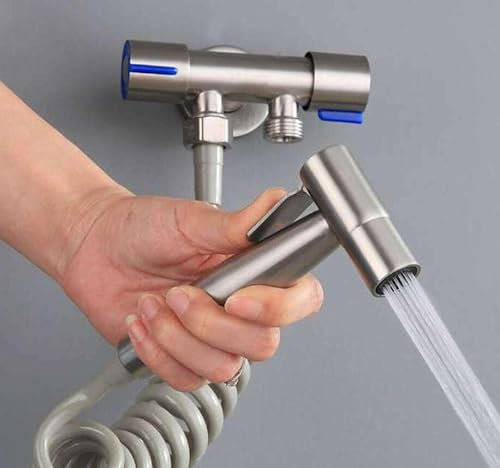 Easy4You - Bide för WC-Bidet Portable Hygienisk Dusch Svart