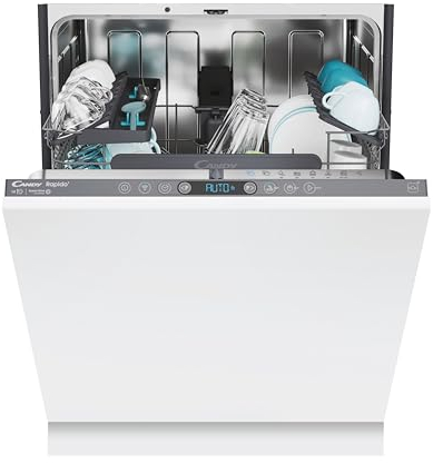 Candy CI4C6F0PA / Lavastoviglie completamente integrata / 60 cm Funzione Wi-Fi (hon) / 14 controsoffitti/cestello superiore regolabile in altezza/Aquastop / 8 programmi