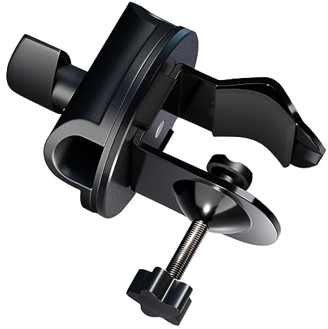 ibasenice Mikrofonhalterung Clip Für Tischarm Mikrofonstativadapter Mit Drehknopf Für Anpassungswinkel Mikrofonständerzubehör Für Studio Und Live-auftritte