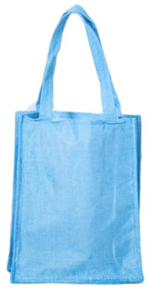 Bunte Tasche mit Hasen-Motiv, bunte Tasche, Oster-Geschenktasche, Oster-Handtasche mit Griff für Festival, Spaß, einfaches Tragen der Jagd