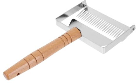 KONTONTY 1stk Honigschneider Kratzer Imkerei Werkzeug Praktischer Schaber Wabenhonigschaber Zum Entdeckeln Von Honig Bienenstock Honig Honigschaber Aus Stahl Rostfreier Stahl