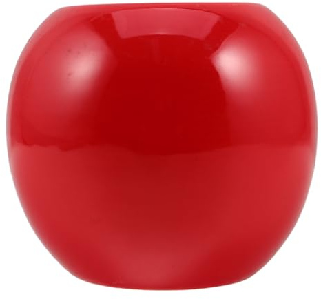 BESPORTBLE Jarrón Decorativo de Porcelana con Forma de : jarrón de cerámica pequeño y esférico para Comedor - Recipiente hidropónico para Centro de Mesa