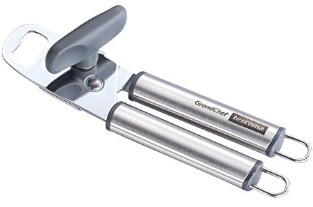 Tescoma 428248 Apriscatole, Acciaio Inossidabile, Grigio