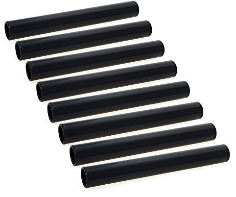 GOGO 8 Stück Staffelstab Aluminium Leichtathletik Staffelstäbe Rennen für Leichtathletik Sprints Laufset