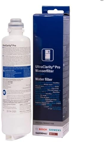 BSH Wasserfilter 11032518, kompatibel mit Bosch, Siemens, Neff Kühlschrank und Gefrierkombinationen