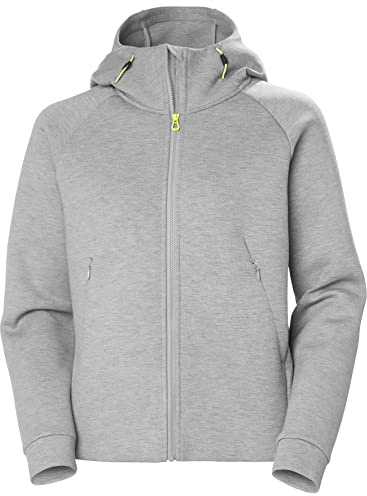Helly Hansen Mujeres Chaqueta W HP Ocean FZ 2.0, Gris melange, M
