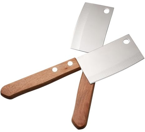 ULTECHNOVO 2Pezzi Da Dessert Acciaio Inossidabile Per Spalmare Pane e Dessert Design e Resistente