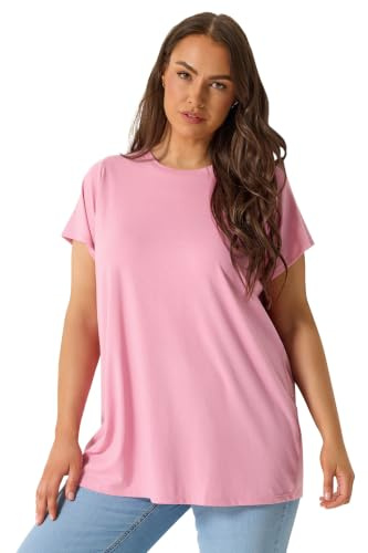 Yours Curve Core T-Shirt - Women's - Plus Size Curve