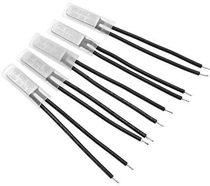 SUPERTOOL KSD9700 Thermoschutz, normalerweise geschlossen/geöffnet, Thermoschutz, Bimetall-Temperaturschalter-Regler (40 ℃-150 ℃), 5 Stück