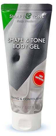 Shape & Tone Cream – Hydrating Gel for Stomach, Arms, Legs, Thighs – Skin Smoothing, Moisturizing, and Body Care for All Skin Types – 150 ml