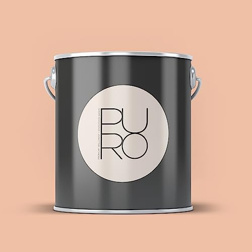 Livingwalls PURO Premium Wandfarbe c9012 - Malerfarbe für Wohnräume und Arbeitszimmer mit sehr hoher Deckkraft - matte hochwertige in Rosa - 5l