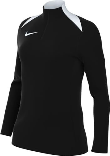 Nike FD7669-010 Dri-FIT Academy Pro 24 Drill Top K Sweatshirt Women's Black/Black/White/White Size M