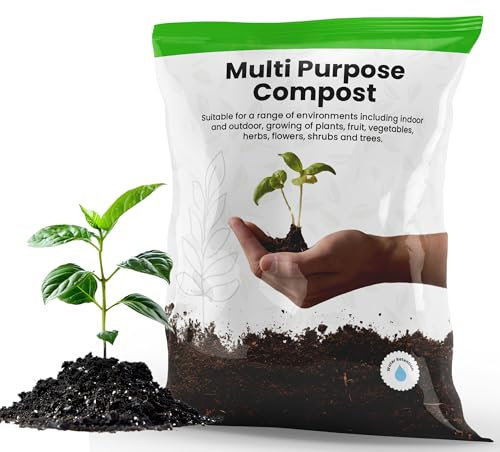 60 Litre Multi-Purpose Compost For General Garden Use With Nutrient Enhanced Formula & Wetting Agent