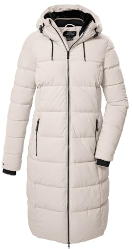 Killtec dam Kow 56 Wmn Qltd Ct Quiltad rock/funktionell kappa i dunlook med huva