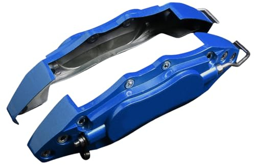 Bremsbeläge, Bremssattelabdeckung, Aluminium-Bremssattelverkleidung, 2 Stück, Auto-Bremssattelabdeckung für Autoschutz und Modifikation, schlankes Design für verbessertes Aussehen