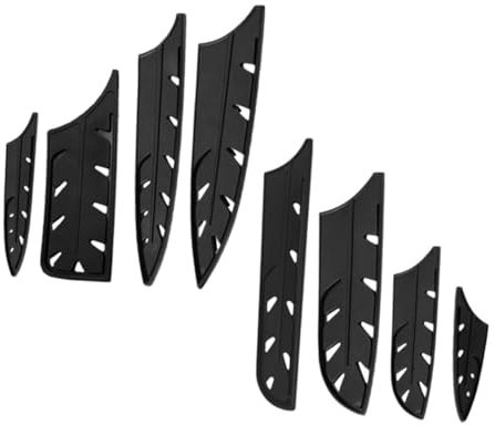 TOPPERFUN 8piezas Kit De Vaina Para Cortador Reutilizable Cuchillas Huecas De Cortador De Plástico Para Utensilio De Cocina Para Cortar Frutas